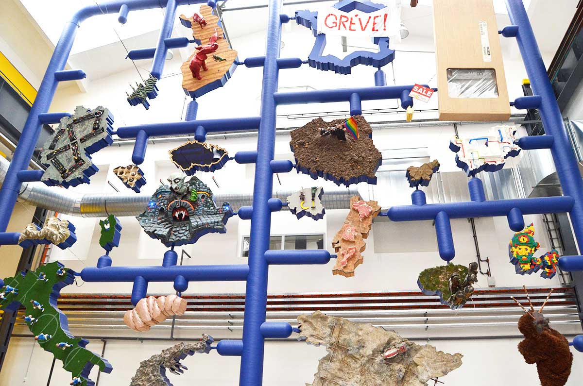 L´opera provocante denominata Entropa